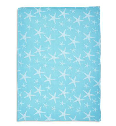Starfish Jacquard Kitchen Towel