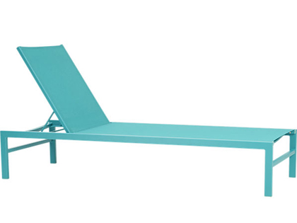 Idle Turquoise Outdoor Chaise Lounge