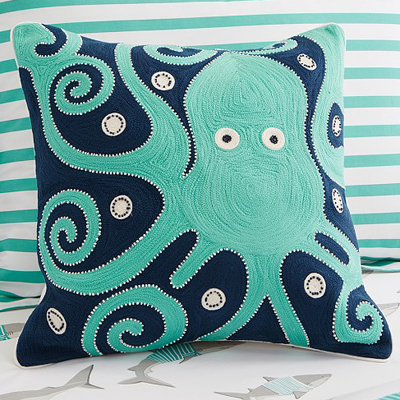 Octopus Decorative Shams