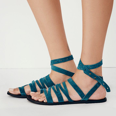 Turquoise Sunever Sandal