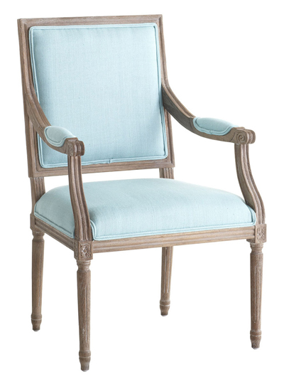 Aqua Chateau Arm Chair
