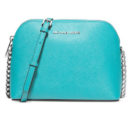 MICHAEL Michael Kors Cindy Large Dome Crossbody | Everything Turquoise