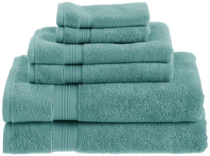 Pinzon 650-Gram Pima Cotton 6-Piece Towel Set