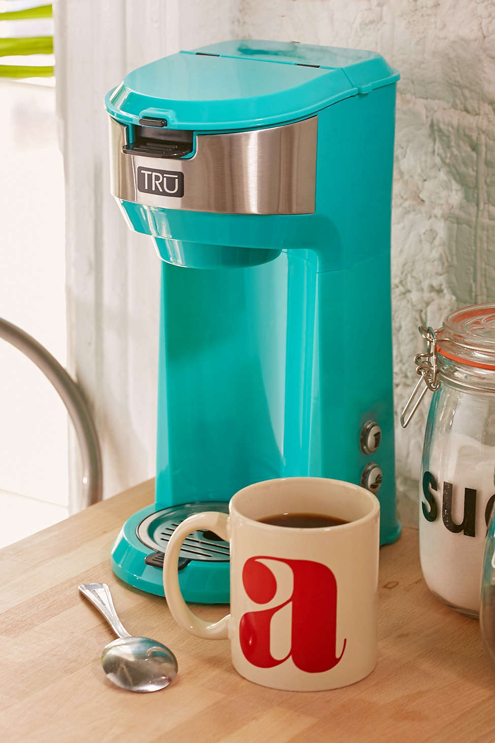 Turquoise Single Brew Coffee Maker