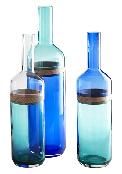 Split-Top Bottle Vases