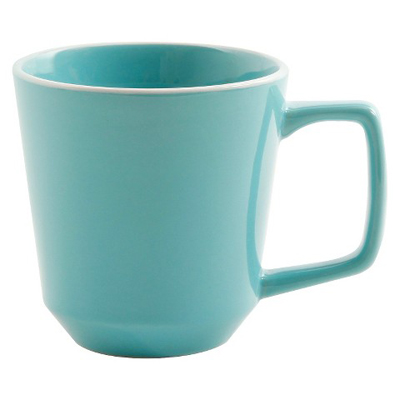 Turquoise Stoneware Coffee Mug