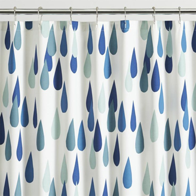 Marimekko Iso Pisaroi Shower Curtain