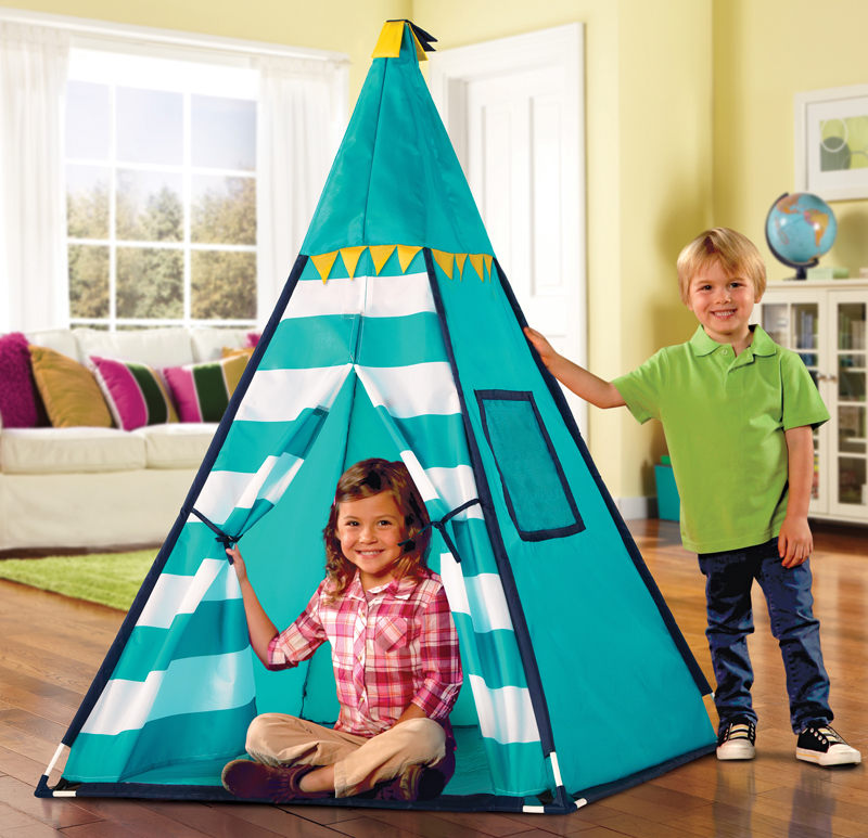 Discovery Kids Turquoise Adventure Teepee Tent