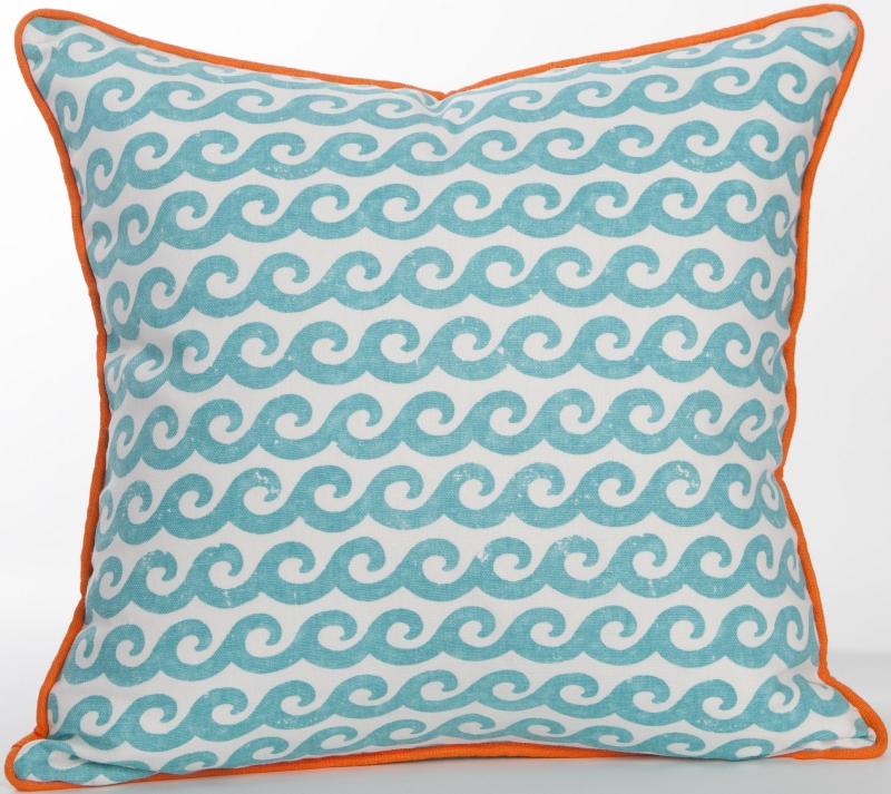 Making Waves Caribbean Pillow