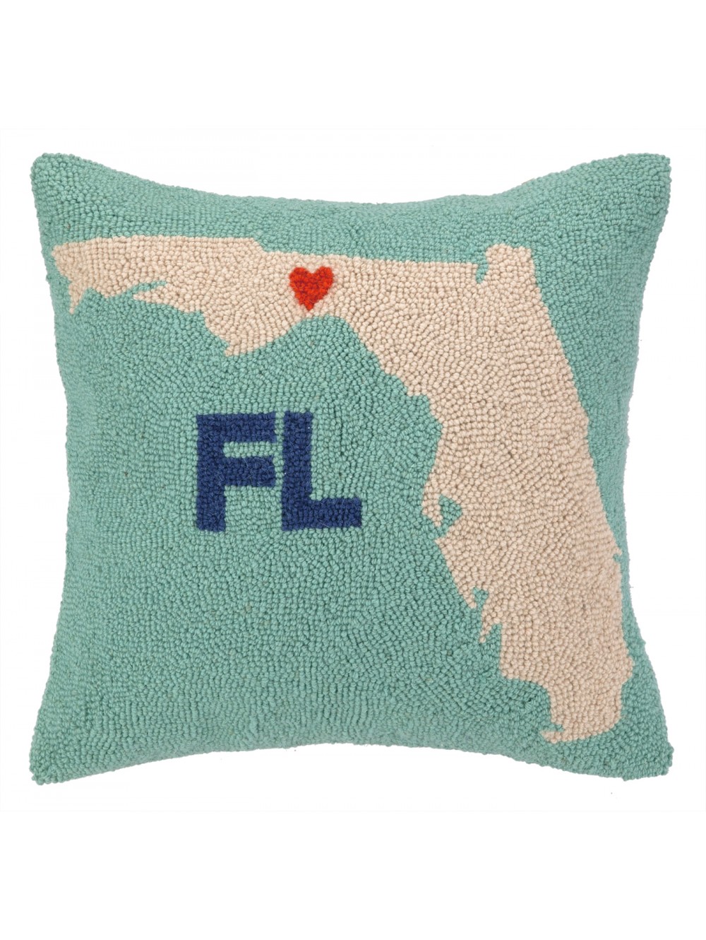 My Heart In Florida Pillow