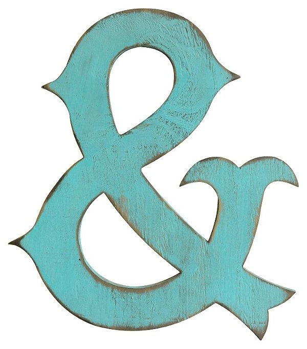 Teal Circus Ampersand