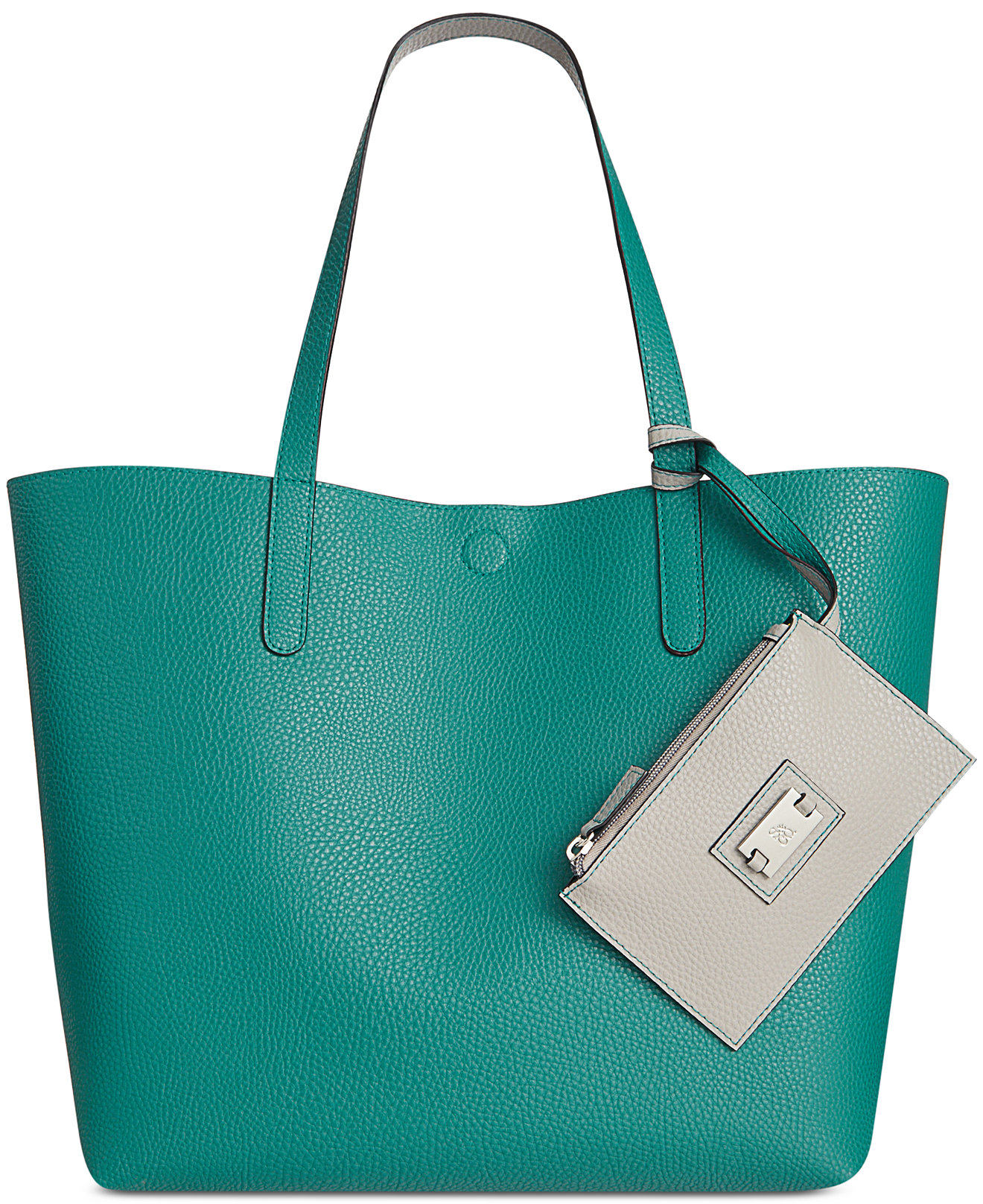 Clean Cut Reversible Tote with Wristlet