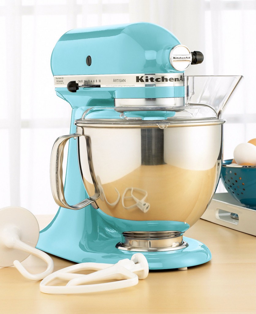 KitchenAid Artisan 5 Qt. Stand Mixer in Aqua Sky
