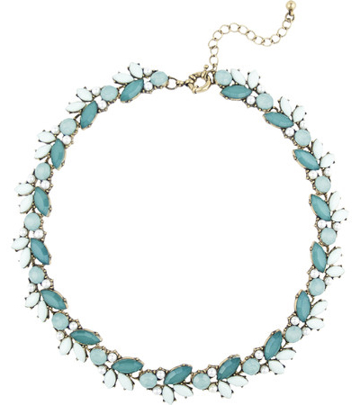 Mews Necklace in Teal