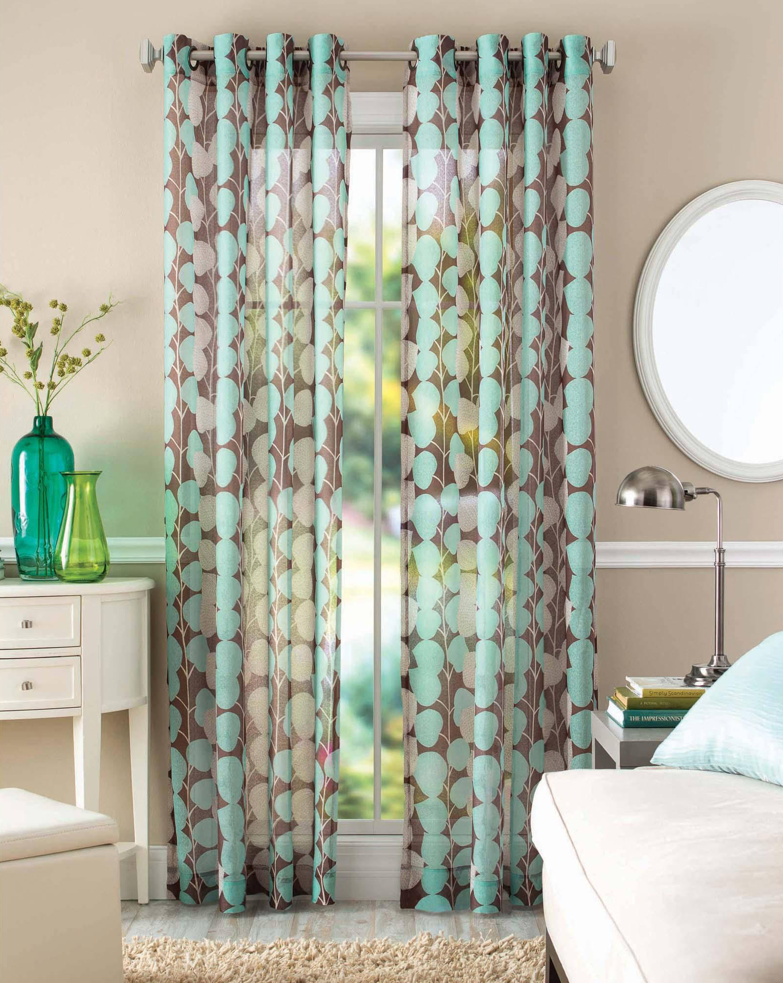 Better Homes and Garden Vine Leaf Curtain Panel