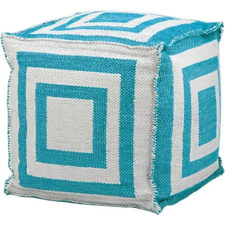 Nourison Indoor/ Outdoor Decorative Geometric Cube
