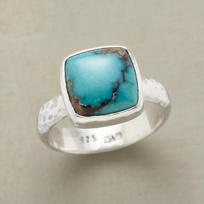 Turquoise Squared Ring