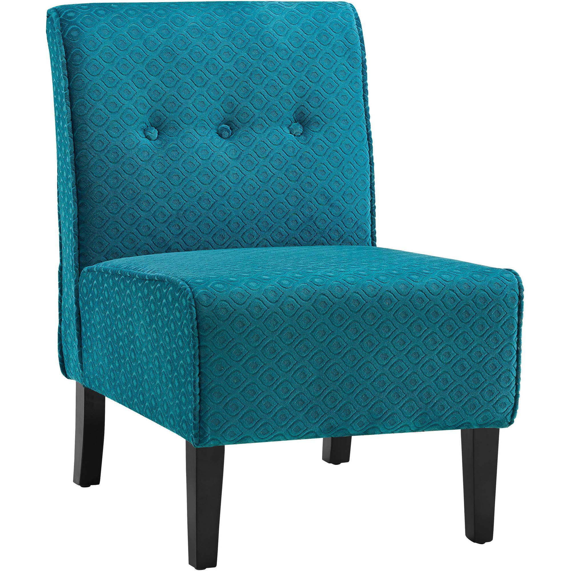 Coco Teal Blue Accent Chair