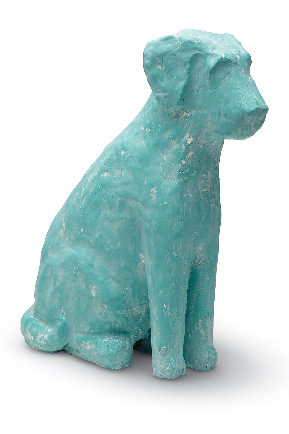 Large Turquoise Sitting Funky Fido