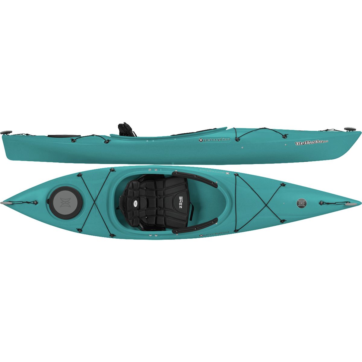 Turquoise Perception Tribute 10.0 Kayak
