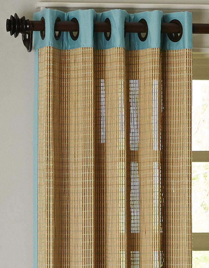 Window Coverings Everything Turquoise, Pier One Bamboo Curtains