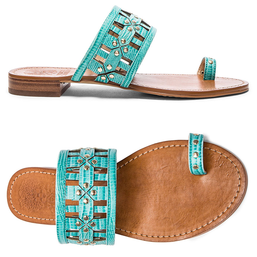 Vince Camuto Helice Sandal in Aquatic