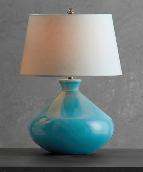 Cerena Ceramic Round Table Lamp