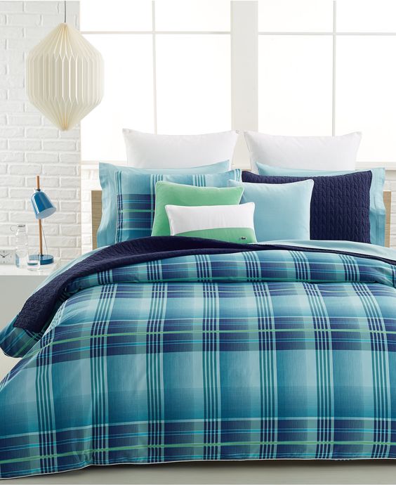 Lacoste Hudson Comforter And Duvet, Lacoste Bedding Queen Comforter Set