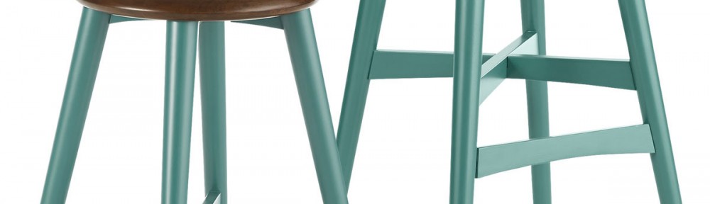 Turquoise Cooper Bar & Counter Stools