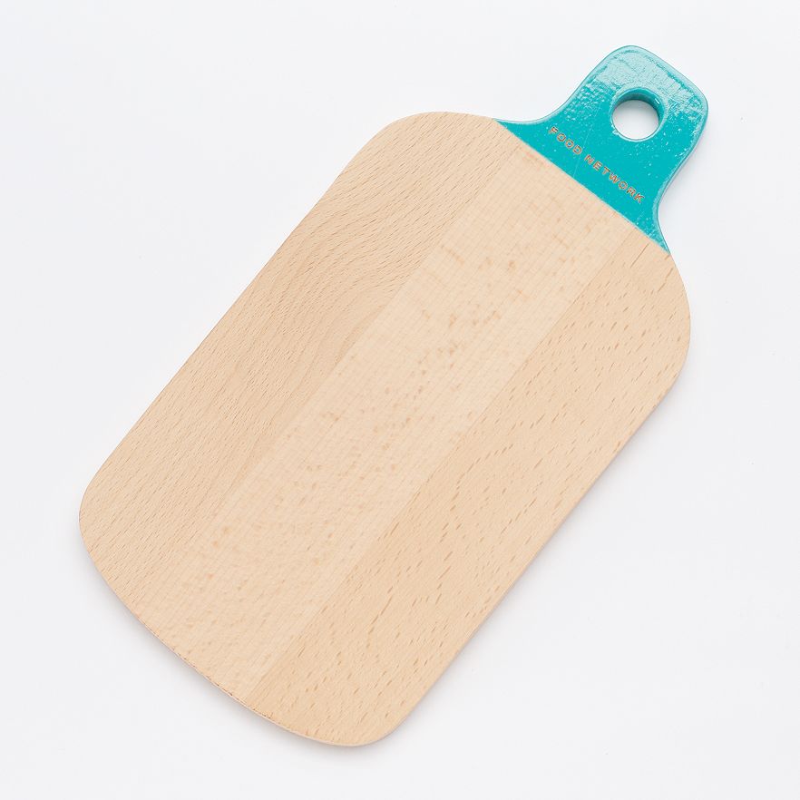 Aqua Rubberwood Paddle Chopping Board