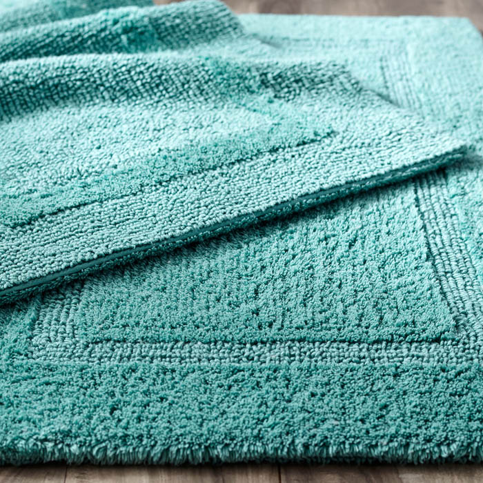 Bath Rugs Everything Turquoise, Turquoise Color Bathroom Rugs