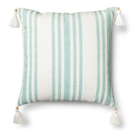Woven Stripe Throw Pillow