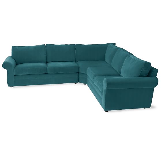 Pearce Upholstered 3-Piece L-Shaped Sectional