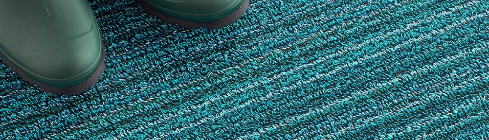 Chilewich Turquoise Skinny Stripe Mat