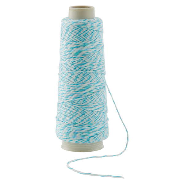 Turquoise & White Baker's Twine