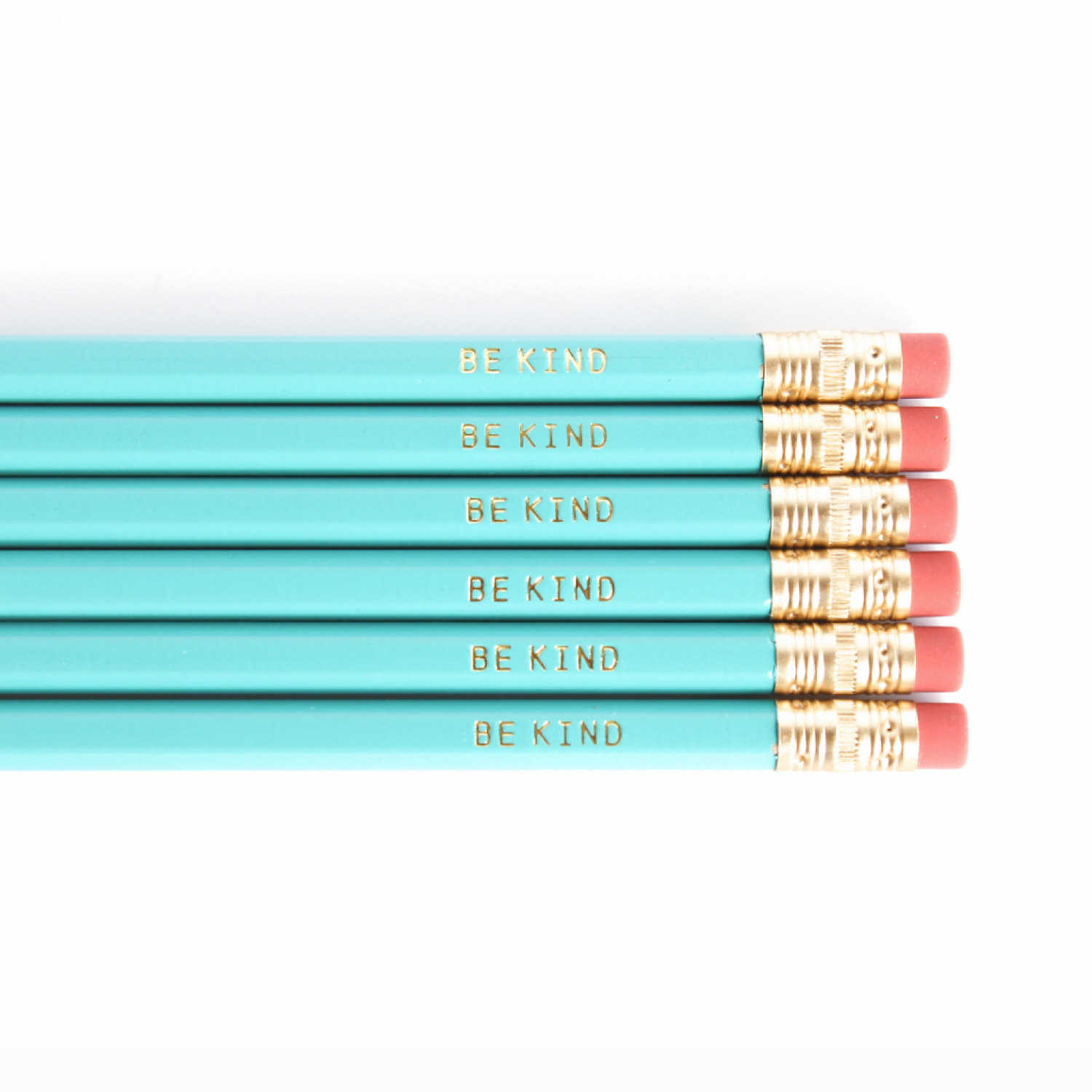 Turquoise Be Kind Pencils