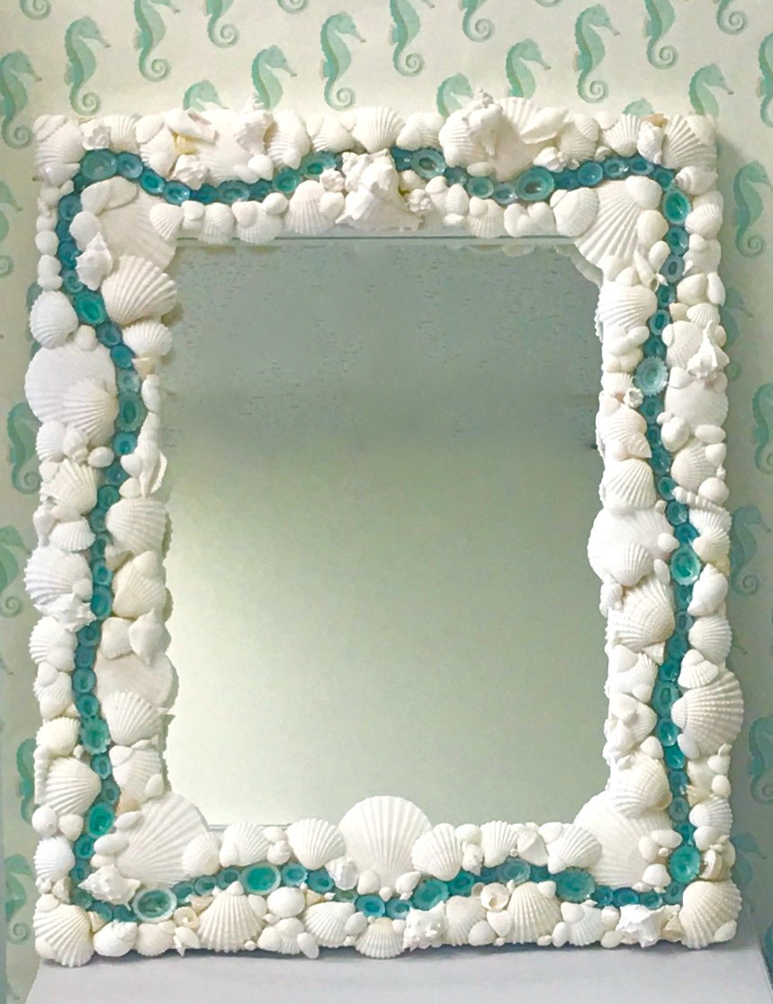 Seashell Mirror | Everything Turquoise