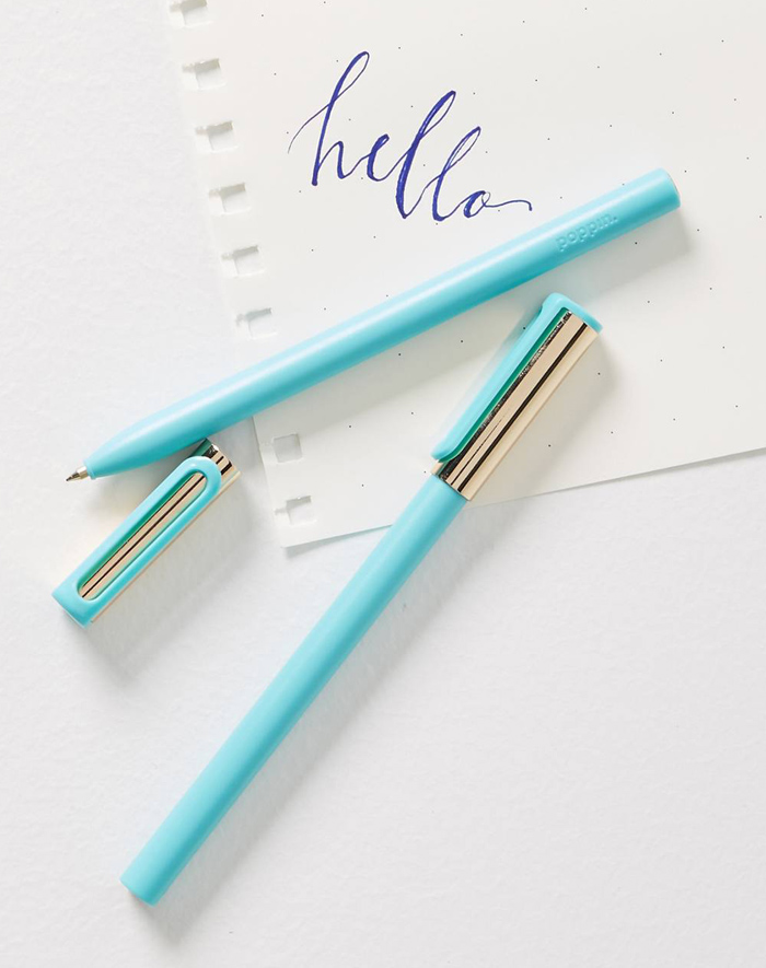 Turquoise Writerly Pen Set
