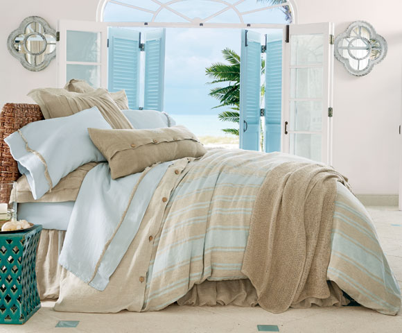 Antigua Striped Bedding Collection