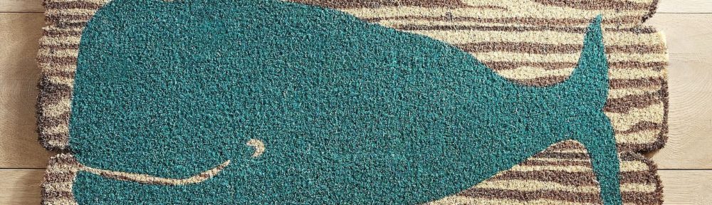 Whale Plank Doormat