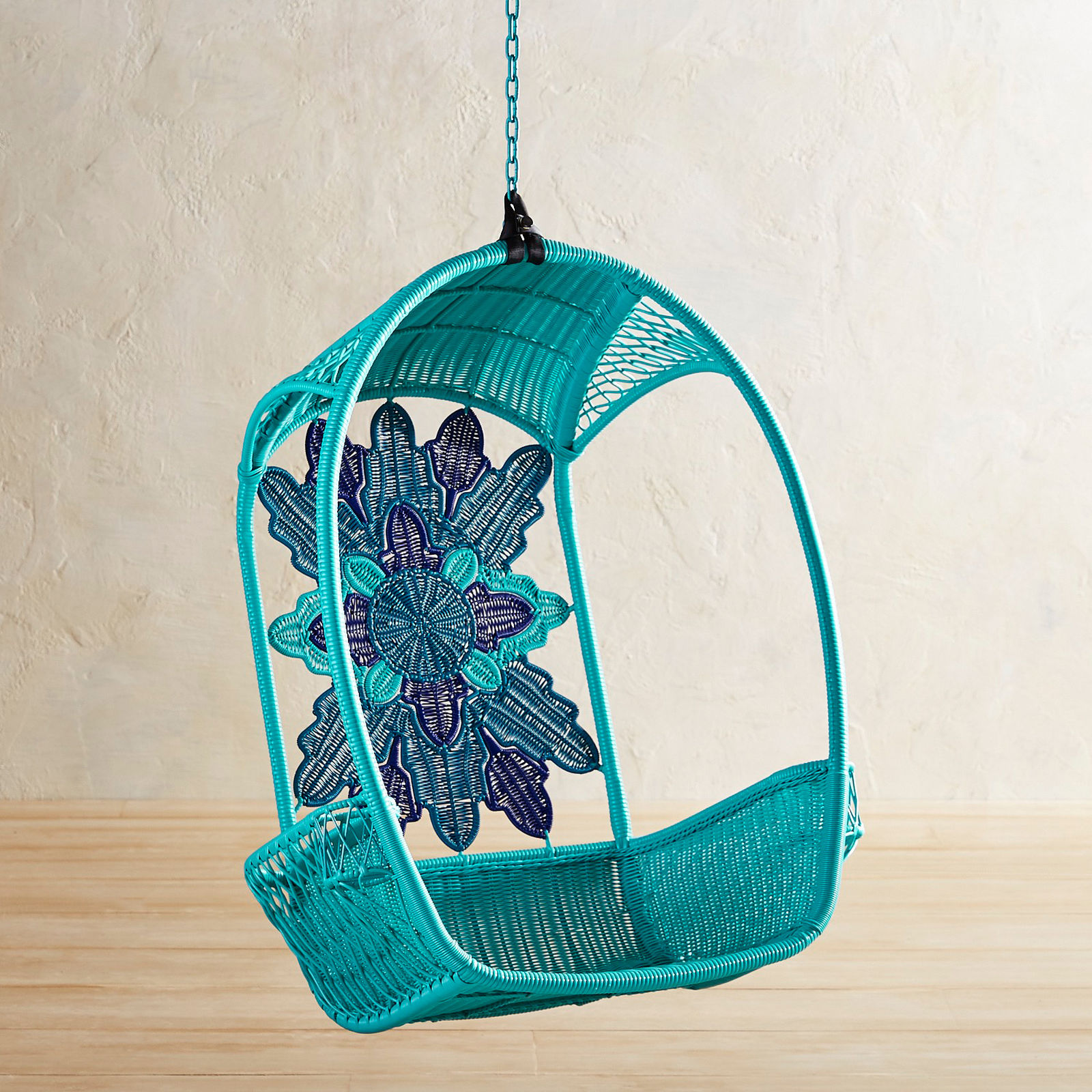 Swingasan Medallion Ocean Hanging Chair Everything Turquoise