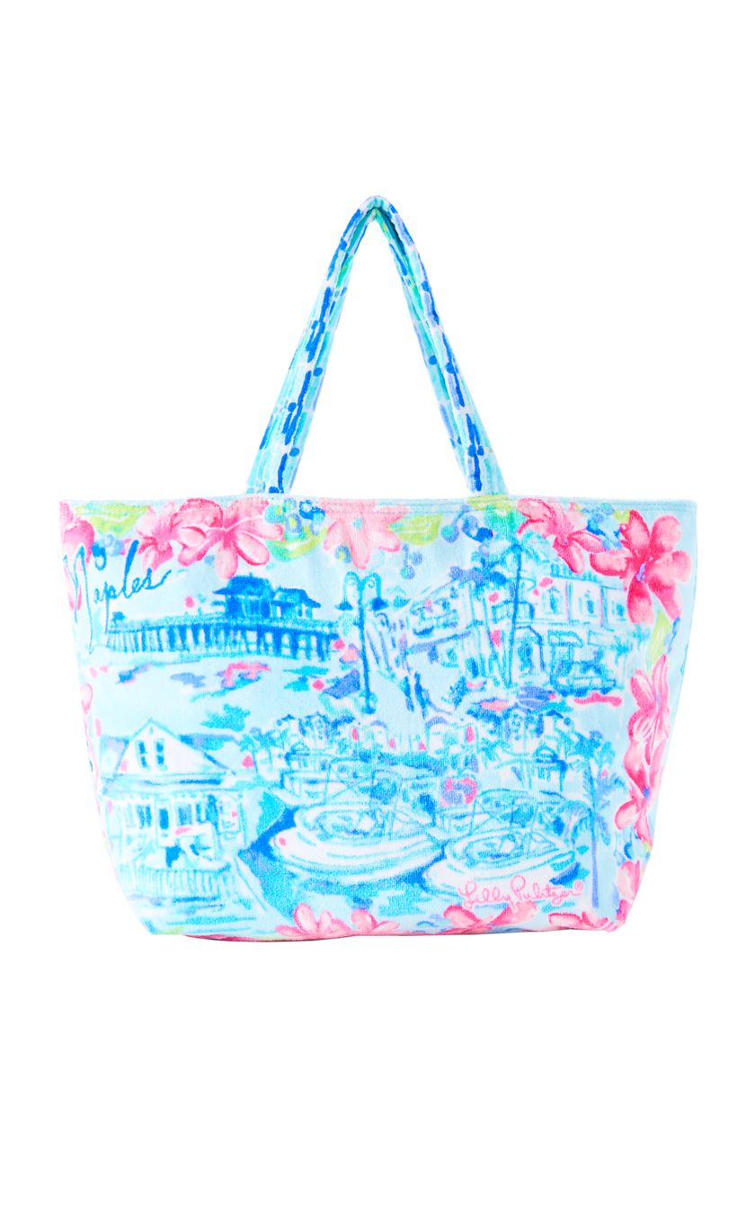 Lilly Pulitzer Destination Beach Tote Everything Turquoise