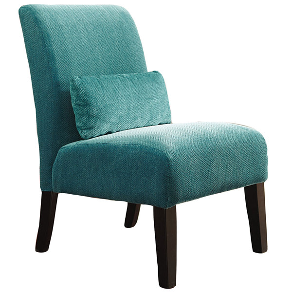 Teal Annora Accent Chair