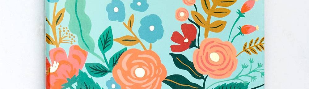 2018-2019 Mint Floral Planner