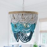 Wooden Beads Chandelier